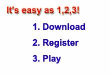 Getting Started is as easy as 1,2,3!