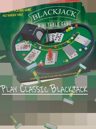 Blackjack game set