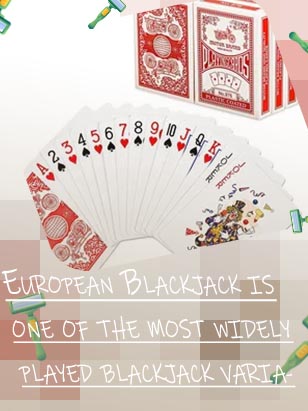 British blackjack card game