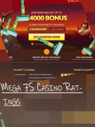 Mega 7's casino no deposit bonus in SA