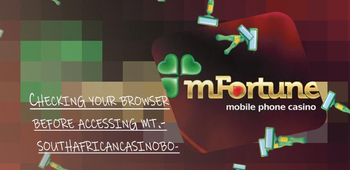 Mfortune mobile casino in South Africa